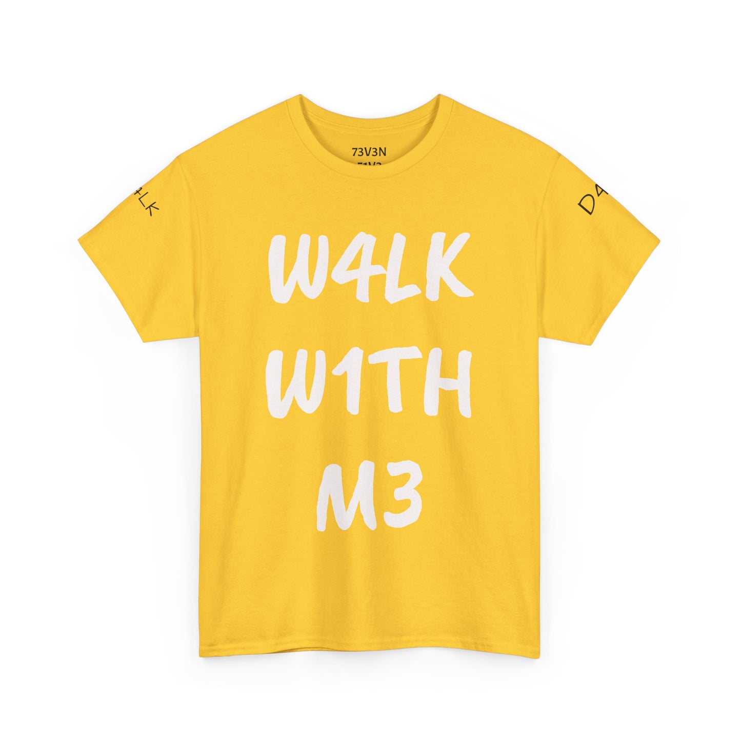 W4LK W1TH M3 (Heavy Cotton Tee)