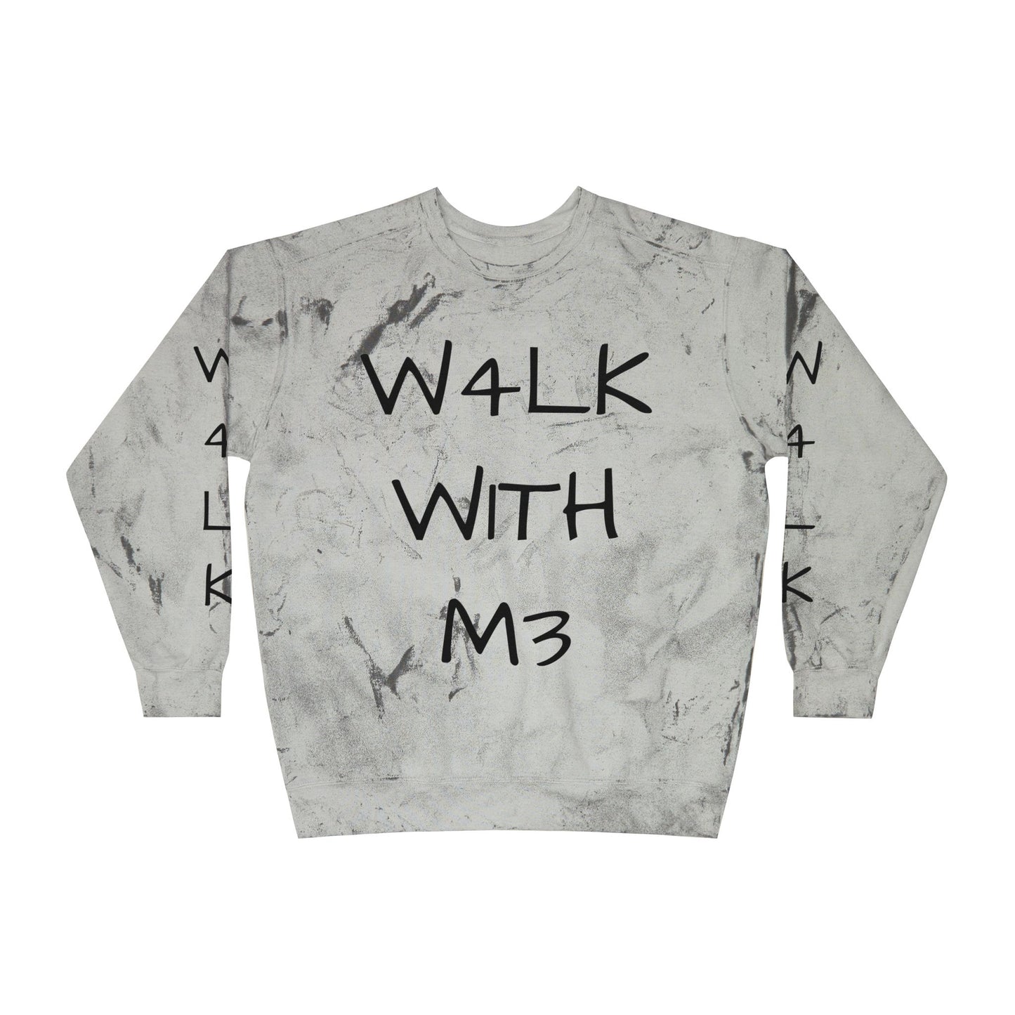 W4LK WITH M3 (Crewneck Sweatshirt)