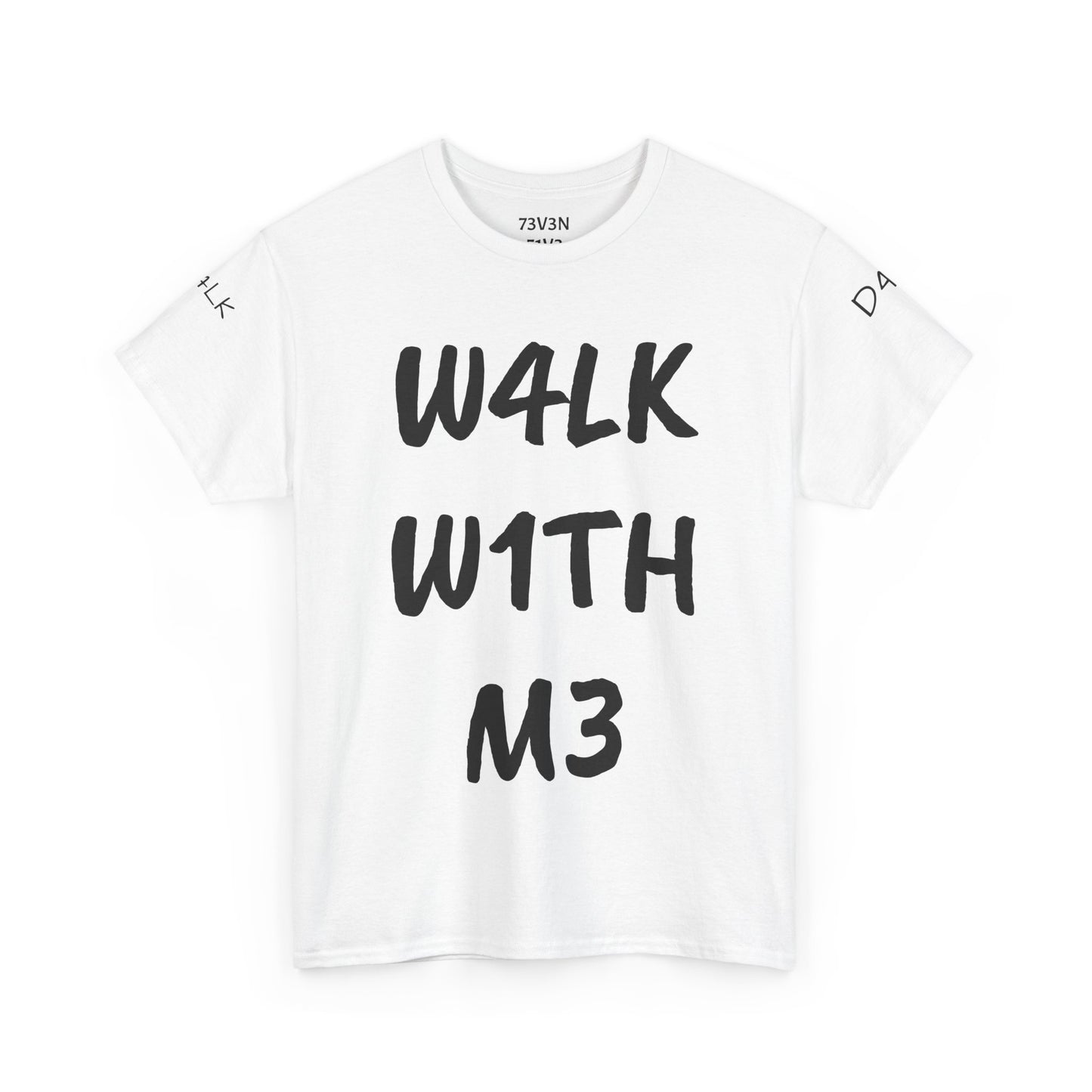 W4LK W1TH M3 (Heavy Cotton Tee)