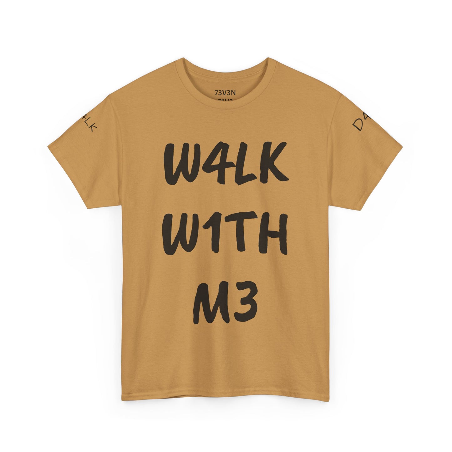 W4LK W1TH M3 (Heavy Cotton Tee)