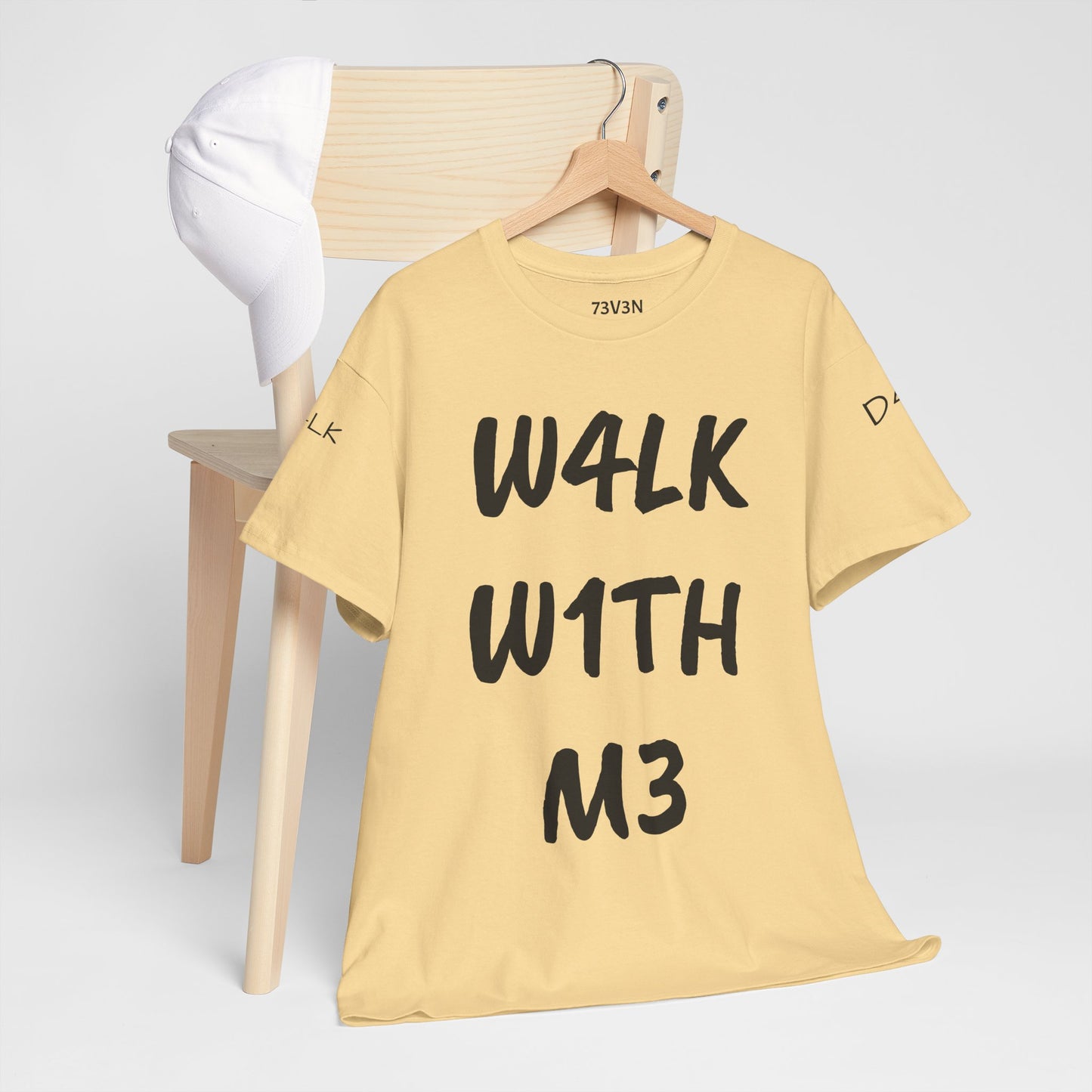 W4LK W1TH M3 (Heavy Cotton Tee)