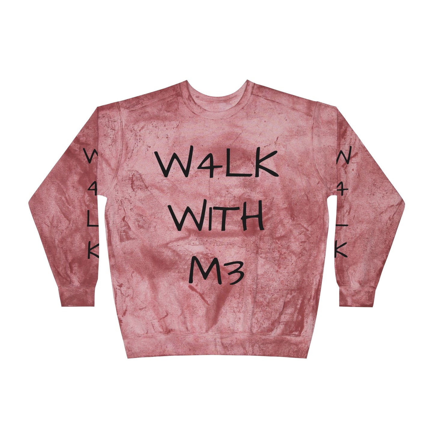 W4LK WITH M3 (Crewneck Sweatshirt)