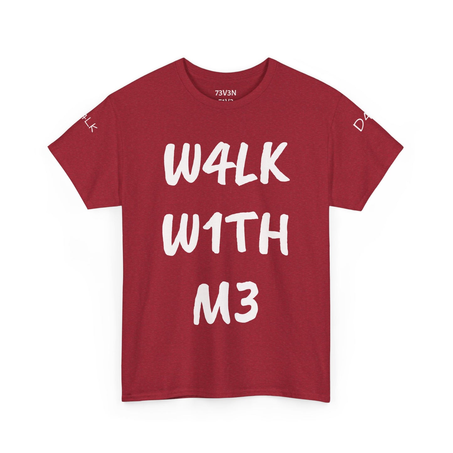 W4LK W1TH M3 (Heavy Cotton Tee)