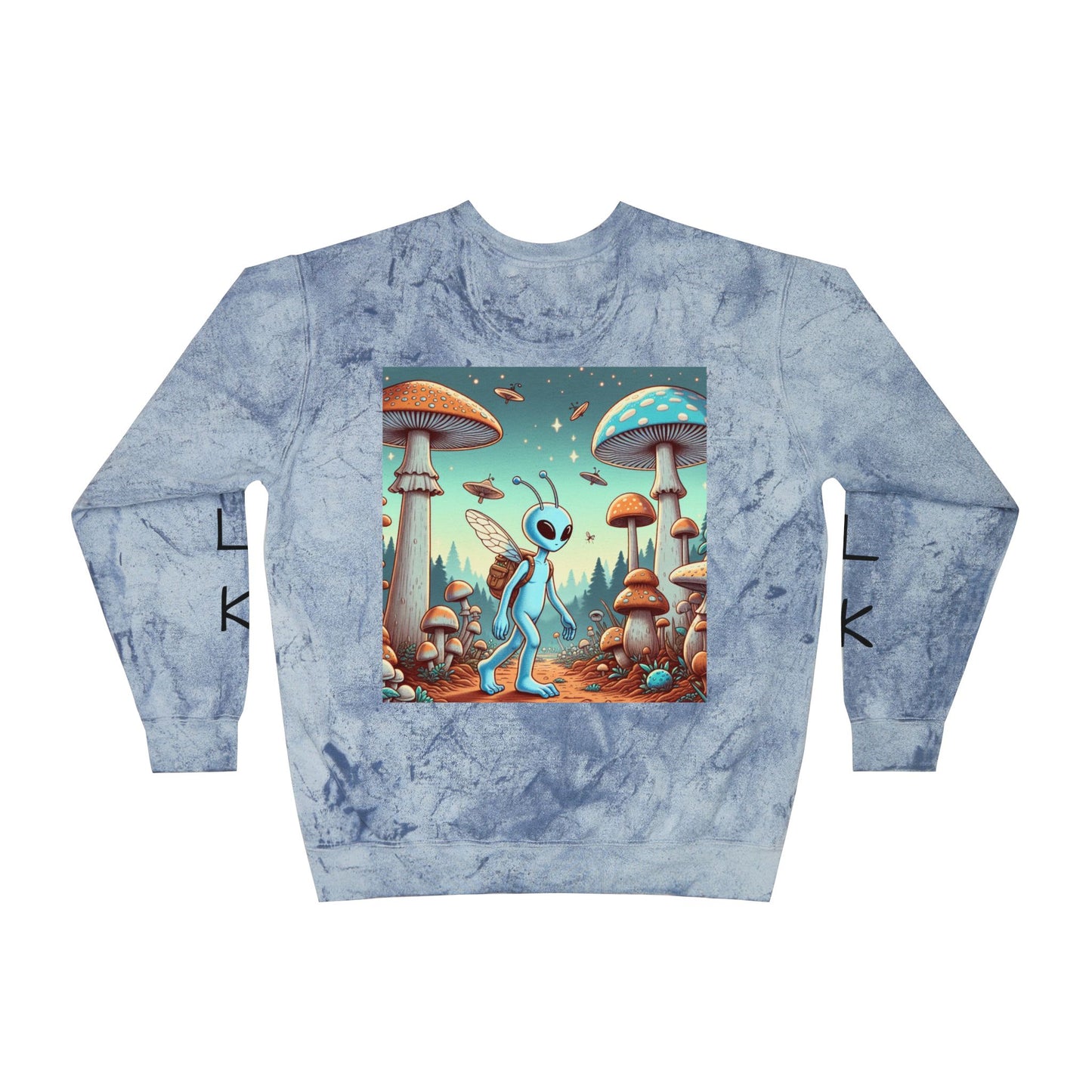 W4LK WITH M3 (Crewneck Sweatshirt)