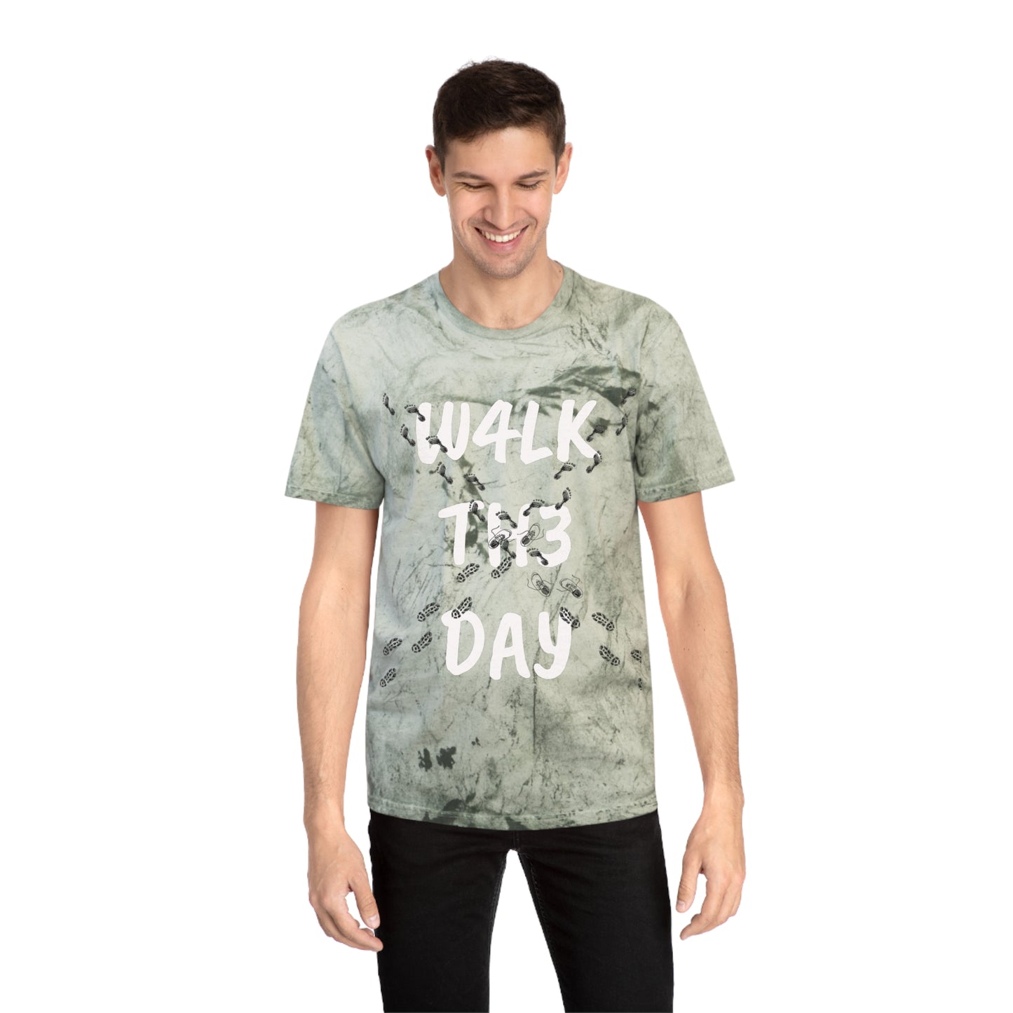 W4LK TH3 DAY / OWN TH3 N1GHT Unisex Color Blast T-Shirt