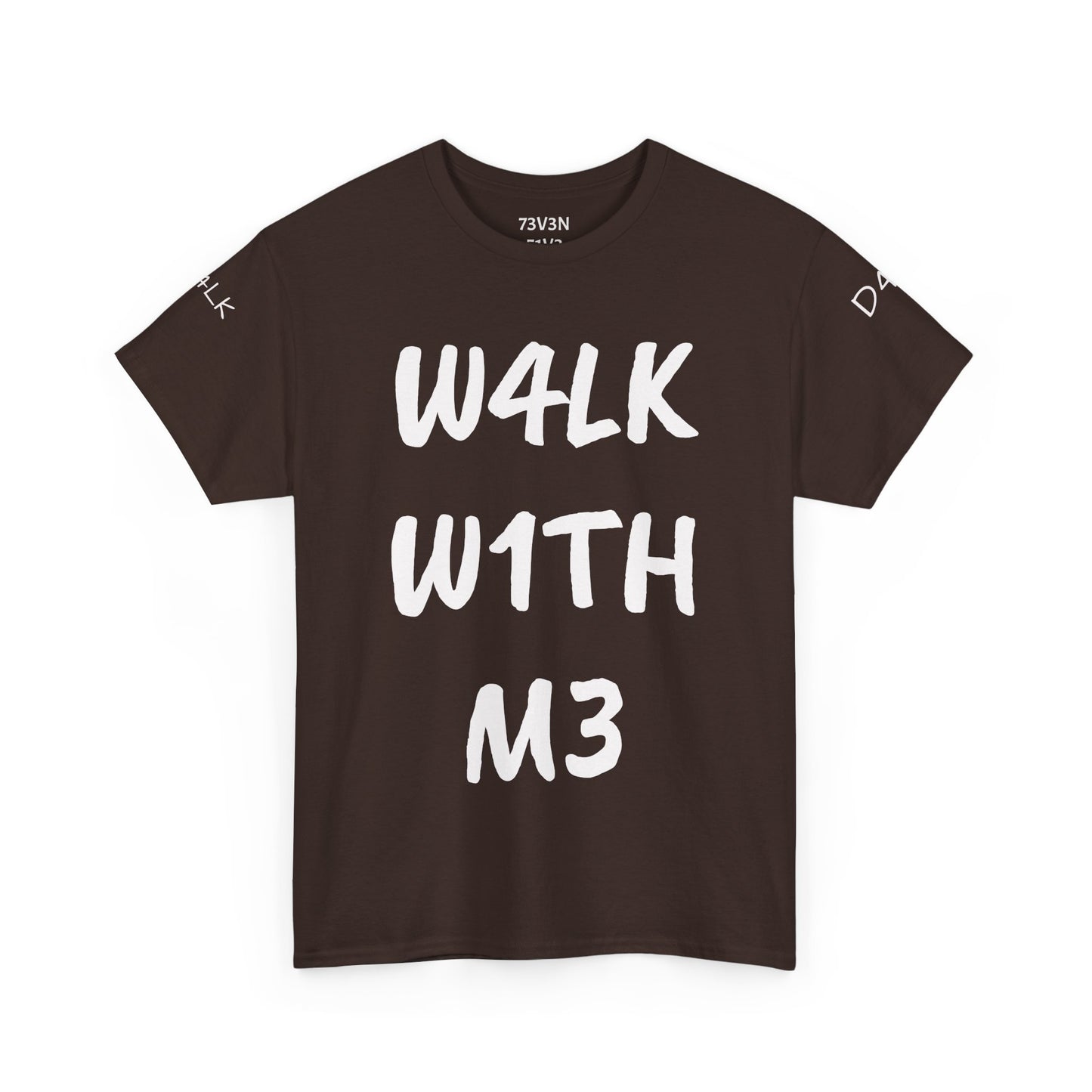 W4LK W1TH M3 (Heavy Cotton Tee)