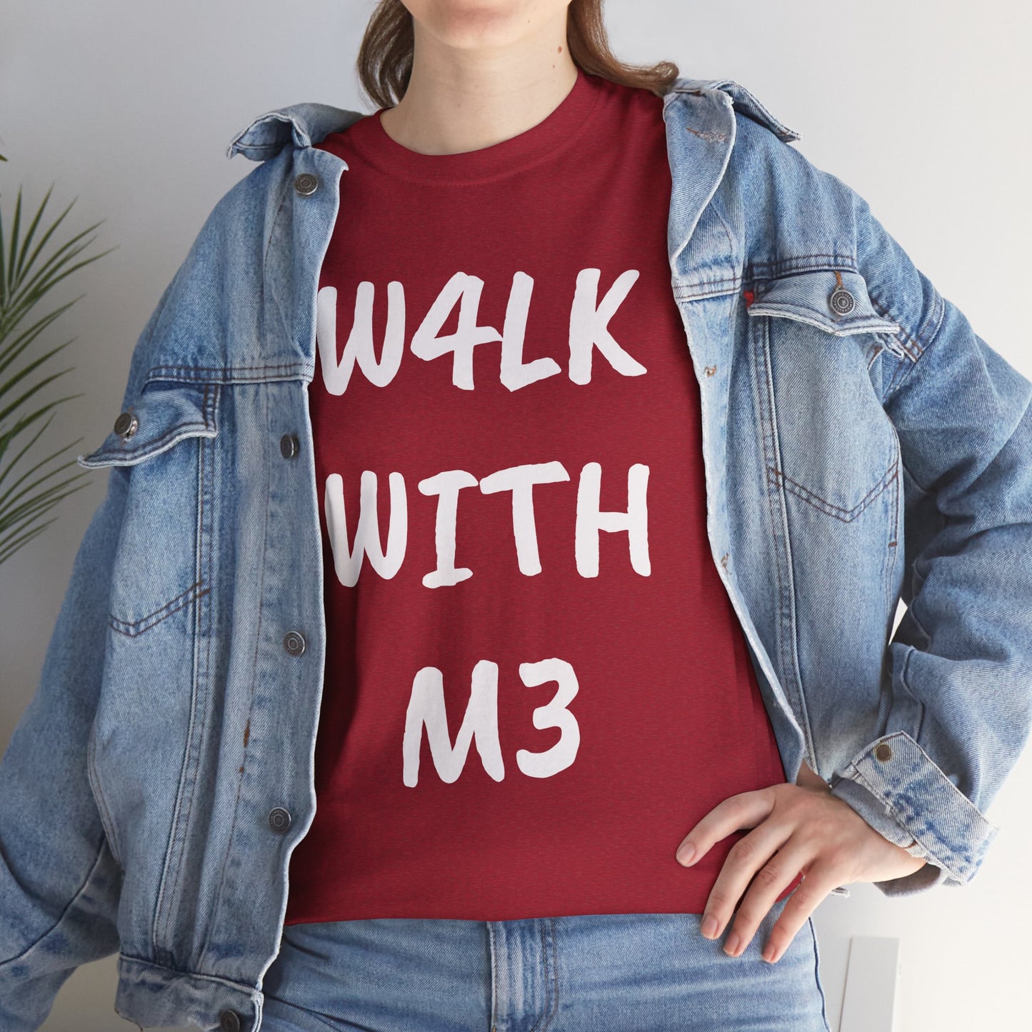 W4LK W1TH M3 Unisex Heavy Cotton Tee