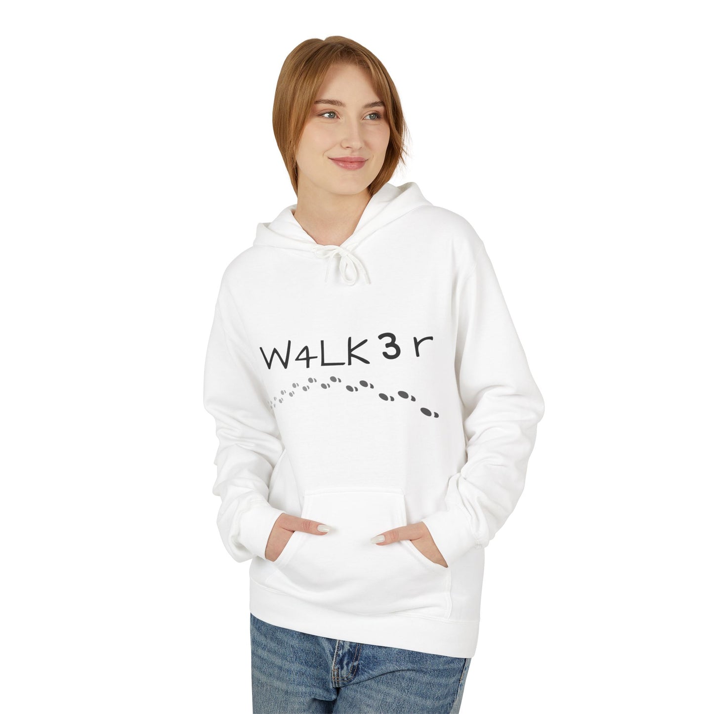 W4LK3r Fleece Hoodie - Unisex