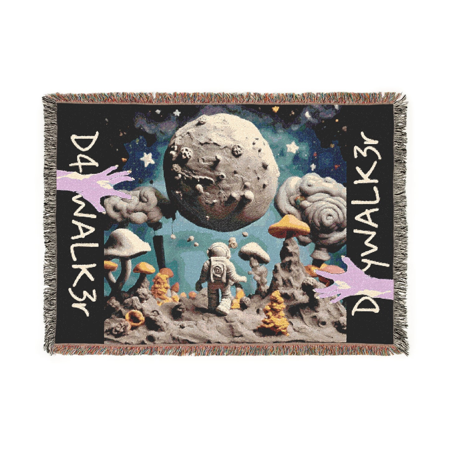 "LUNAR R3ACH"  (Woven Blanket)