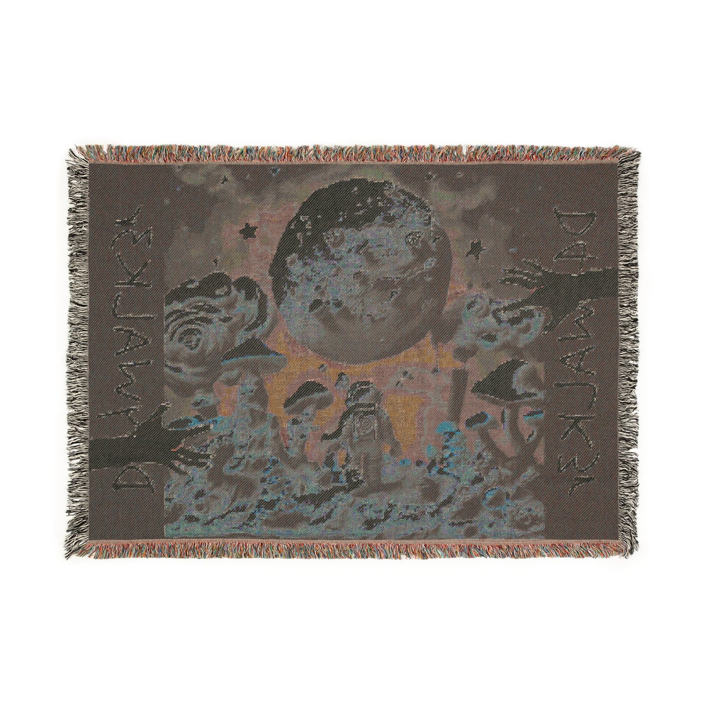 "LUNAR R3ACH"  (Woven Blanket)